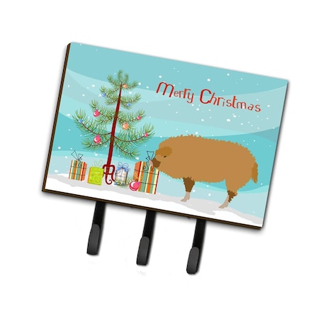 Carolines Treasures Hungarian Mangalica Pig Christmas Leash or Key Holder BB9301TH68